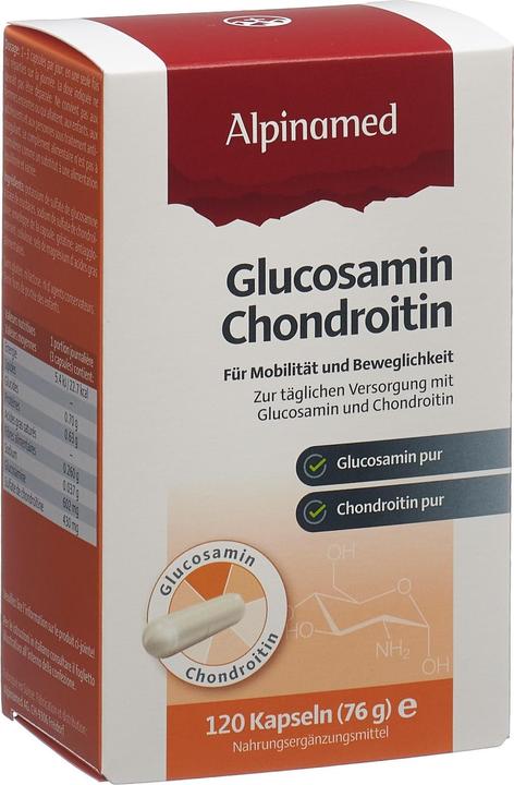 Actual product image Alpinamed Glucosamine Chondroitin (120 Piece, Capsules, 120 g)