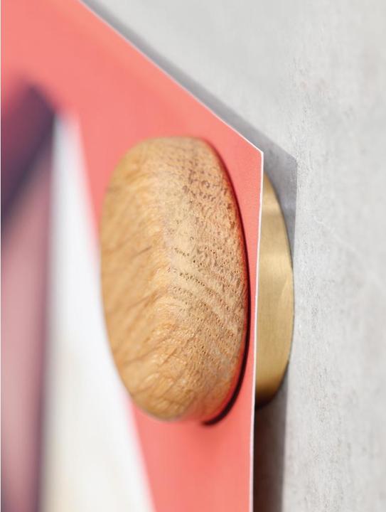 Actual product image ChiCura Magnetic dots oak - Set of 2 (4 x 4 cm)