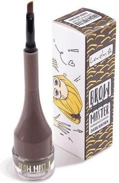 Produktbild Lovely Brow Master Pomada Waterproof Eyebrow 02 Dark Brown 10G (Körpergel)