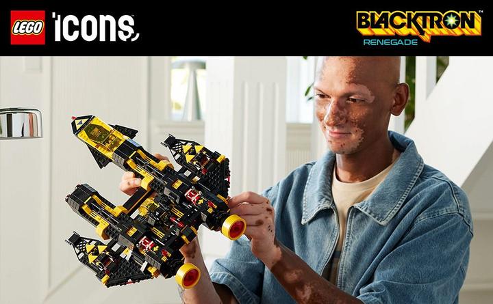 Image du produit LEGO Blacktron Renegade (10355, LEGO Icons, LEGO difficiles à trouver)