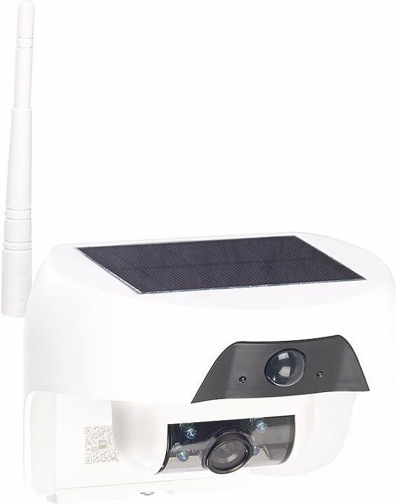 Produktbild VisorTech HD-IP-Kamera inkl. Akku & Solar-Panel (1280 x 720 Pixels)
