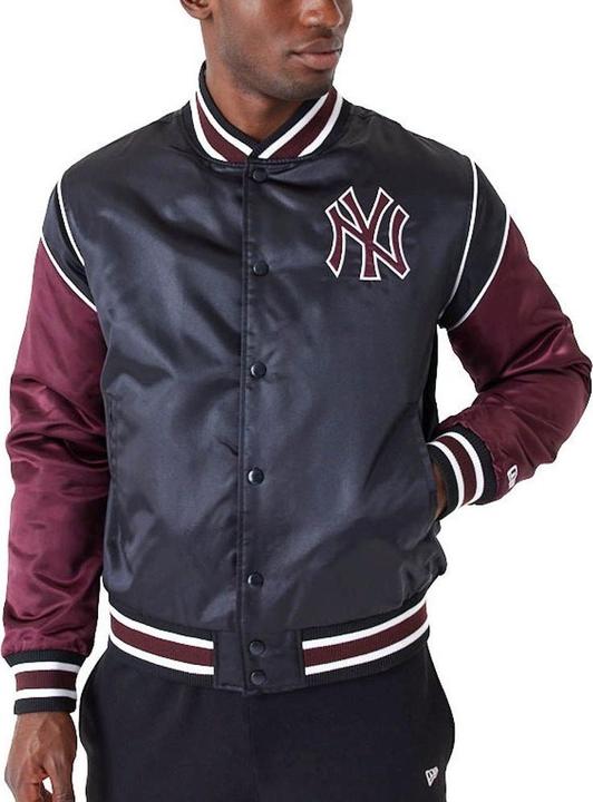 New Era Varsity College Jacke - SATIN New York Yankees - M (M)