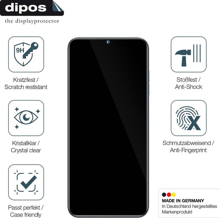 Immagine prodotto Dipos Pellicola Protettiva Anti-Shock (2 Pezzo/i, Oukitel C36)