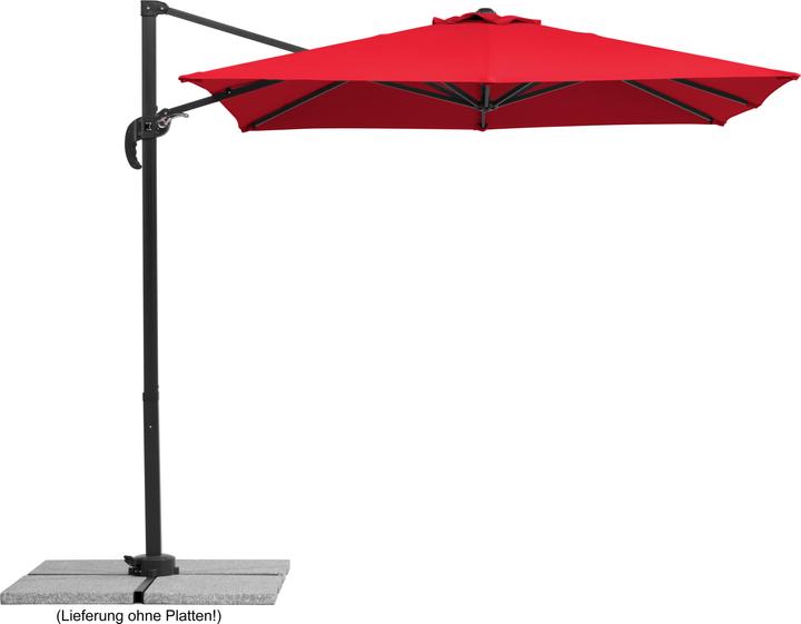 Actual product image Schneider Schirme Parasol Schneider Rhodos Junior 230 x 230 cm red (2.30 m)