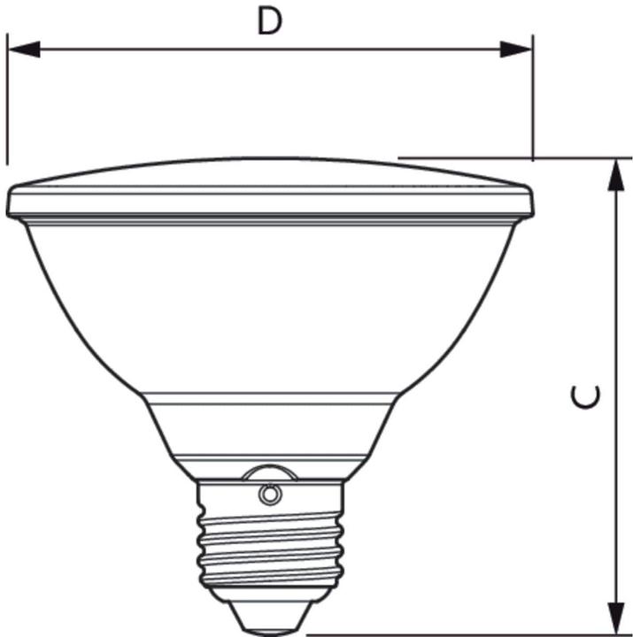 Produktbild Philips Professional LED-Reflektorlampe (E27, 9.50 W, 760 lm, 1 x, F)