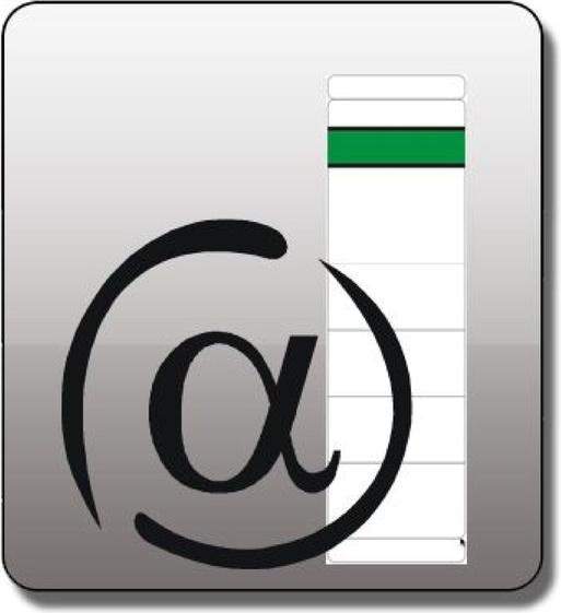 Immagine prodotto Alpha-Label Etichetta del dorso larga e corta, bianca