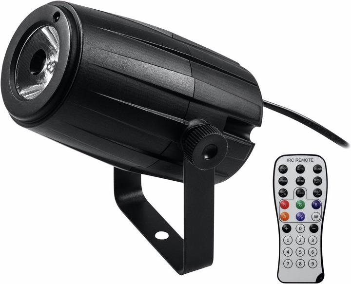 Produktbild Eurolite Set Spiegelkugel + LED PST-5 QCL Spot sw (20 cm)