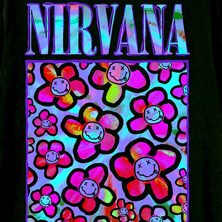 Immagine prodotto Amplified Neon Flowers Maglietta Nirvana Adulto Unisex (XL)