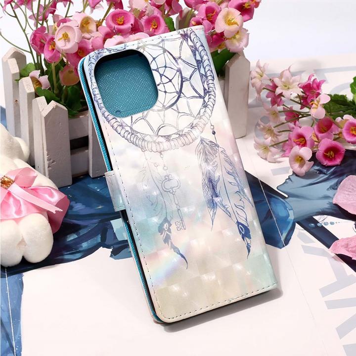 Immagine prodotto Ueli Express Custodia a libro per iPhone 13 Custodia con portacarte Dreamcatcher Large (Apple iPhone 13)