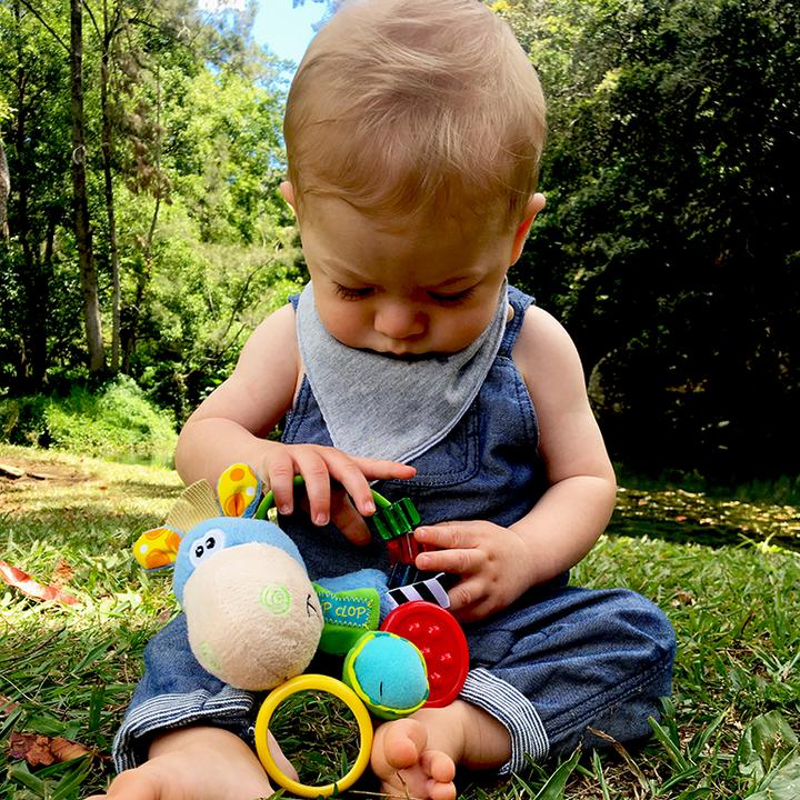 Actual product image Playgro Klipp Klapp Pferd