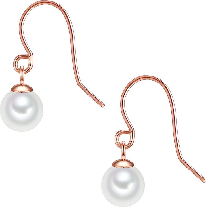 Immagine prodotto Glanzstücke München Perle d'acqua dolce d'argento da donna in oro rosa - 23768 (Argento 925)