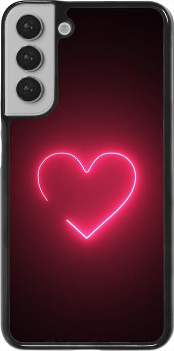Produktbild PhoneLook Hülle Valentine 2023 single neon heart (Samsung Galaxy S22+)