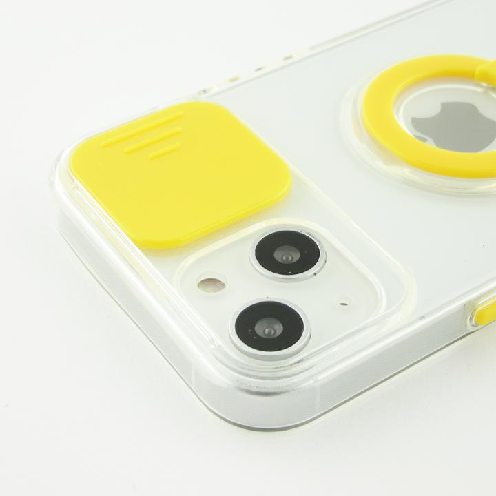 Produktbild PhoneLook Hülle mit Kamera-Slider und Ring (Apple iPhone 14 Plus)