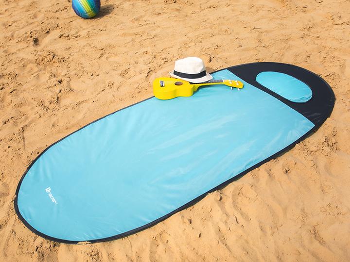 Produktbild Tracer Tra Pop-up-Strandmatte Blau 180 x 80 cm (Strandzelt + Strandmuschel, 0.30 kg)