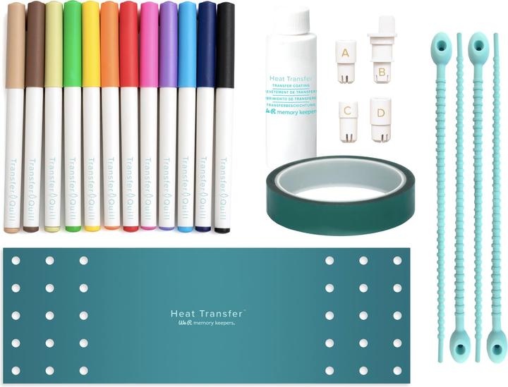 Produktbild We R Memory Keepers Stifteset Transfer Quill 21-teilig