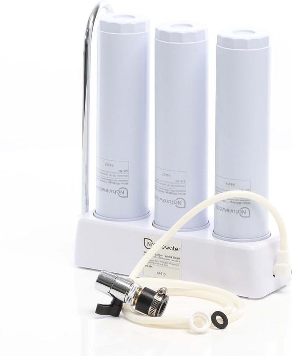 Produktbild Naturewater NW-3-PPGACCTO 3 Stufen Counter Top Wasserfilter Sediment Aktivkohle