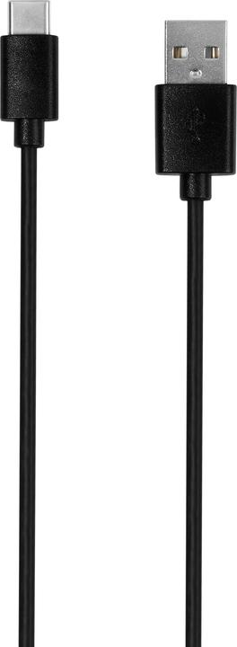 Image du produit Vivanco Câble USB-C, USB-A mâle <> USB-C mâle, max. 18W, noir, 2,0m (2 m, USB 2.0)