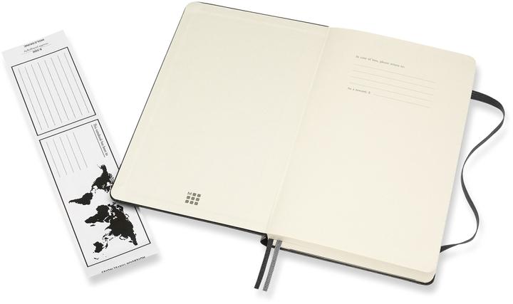 Image du produit Moleskine Carnet classique (13 x 21 cm, À rayures, Couverture rigide)