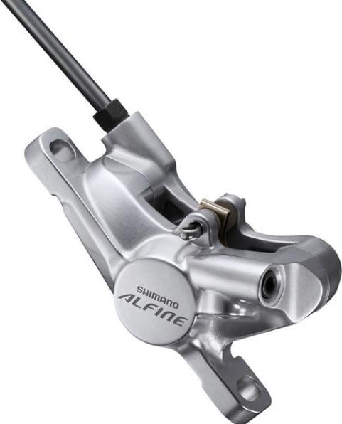 Shimano Bremssattel Alfine BR-S7000 vorne/hinten PM Resin silber Box (Vorne + Hinten, Bremssattel, 2)
