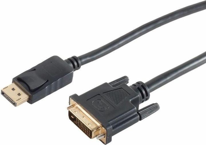 Produktbild Shiverpeaks Kabel DisplayPort - DVI-D 2m schwarz (77492-1) (2 m, DisplayPort)