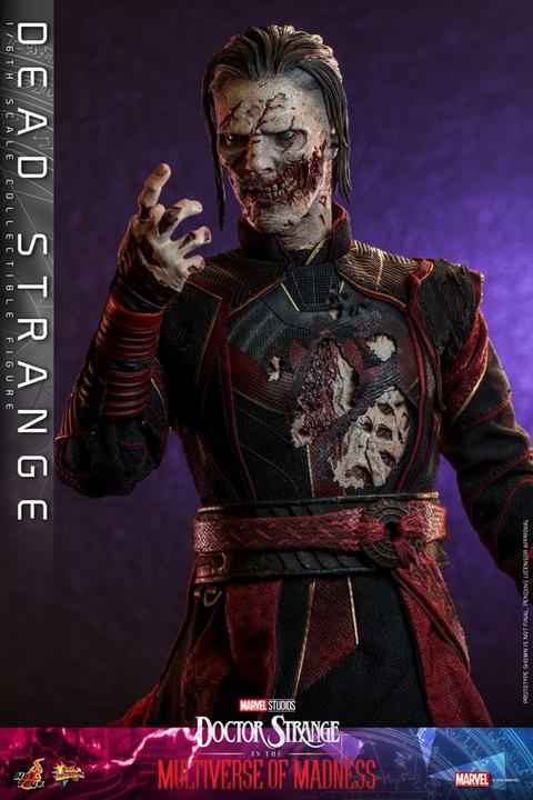 Actual product image Hot Toys DOCTOR STRANGE 2 - Dead Strange - Figurine Movie Masterpiece 1/6 31cm