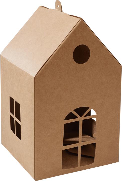 Actual product image Folia Kraft cardboard "little box", 110 x 110 x 190 mm (350 g/m², 1 x)