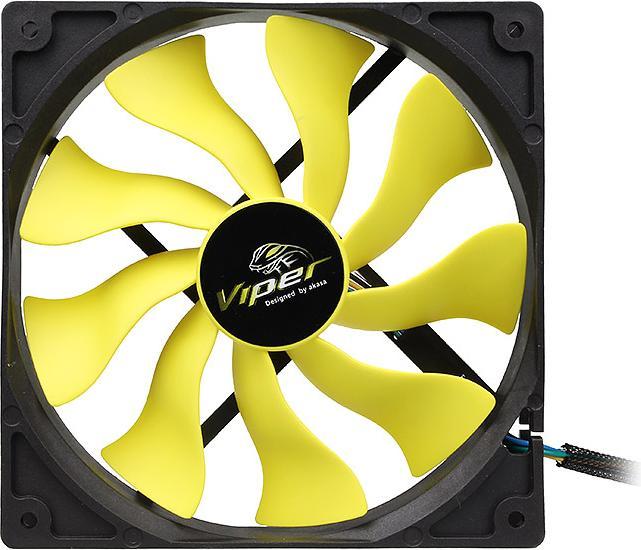 Actual product image Akasa Viper PWM fan (140 mm, 1 x)