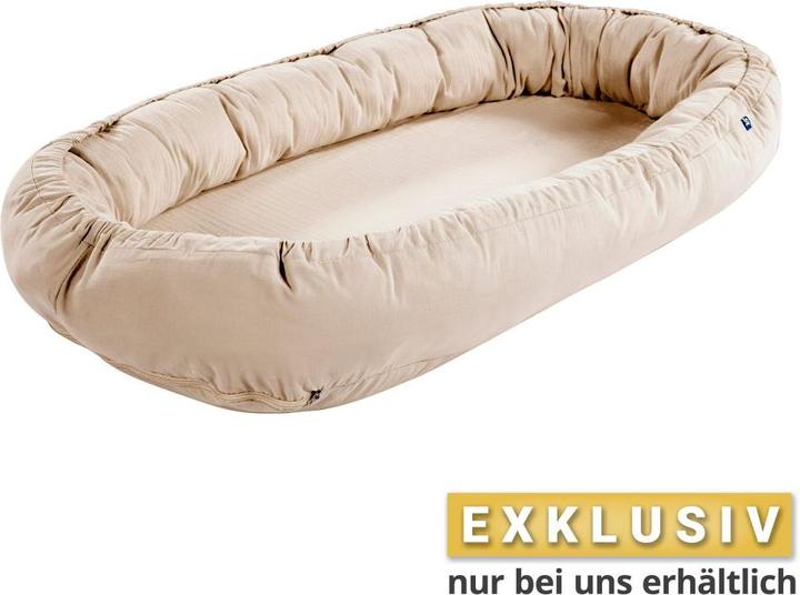 Produktbild Alvi Babynestchen & Bettschlangen Schlummer-Nestchen Musselin mit klimaregulierender