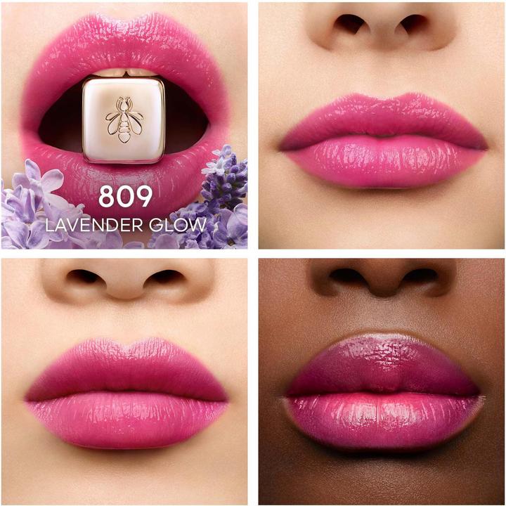 Actual product image Guerlain Kiss Kiss Bee Glow Lips Balm No 809 (Gel)