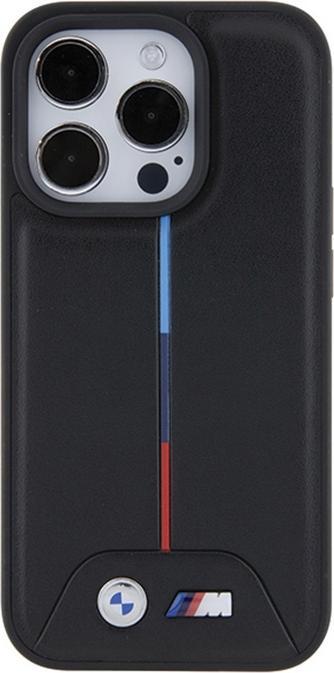Produktbild BMW BMHCP15X22PVTK iPhone 15 Pro Max 6.7" czarny/black hardcase Quilted Tricolor (Apple iPhone 15 Pro Max)