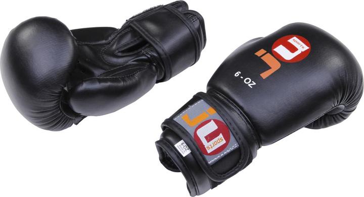 Produktbild Ju-Sports Boxhandschuhe Kinder schwarz (8 OZ)