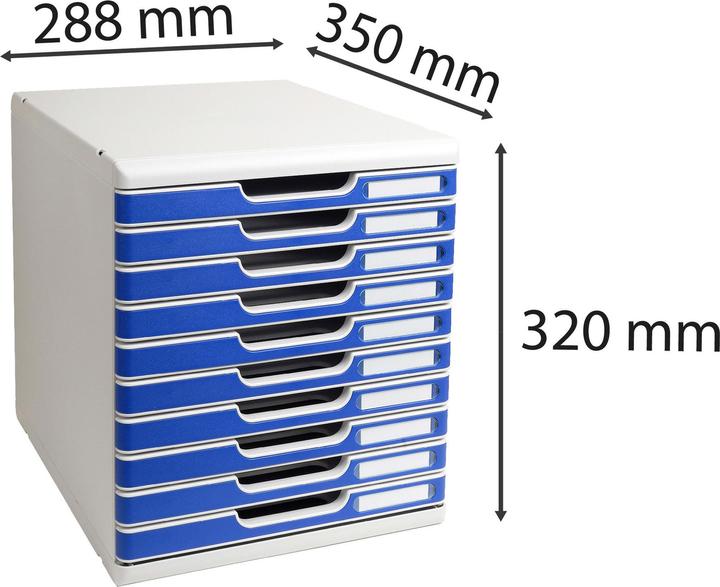 Produktbild Exacompta Modulierbar Schubladenboxen (A4+)
