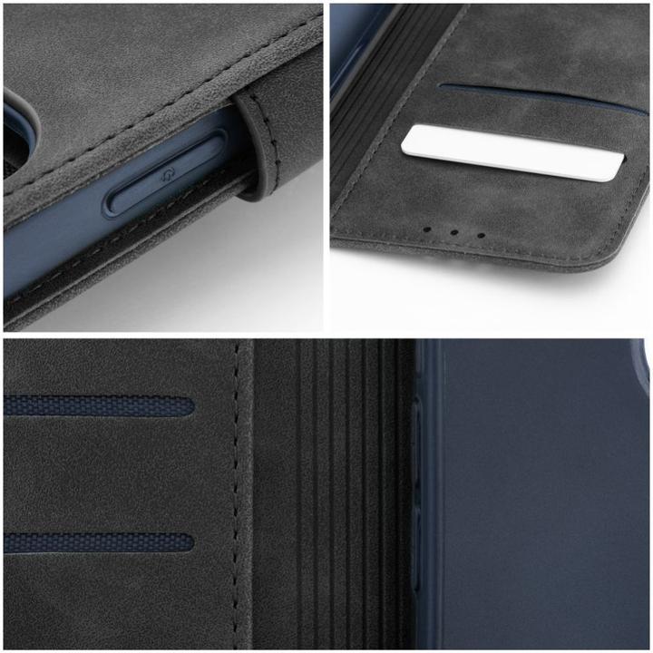 Image du produit OEM Back panel cover TENDER Book Case for SAMSUNG A15 4G / A15 5G black (Samsung Galaxy A15 5G)