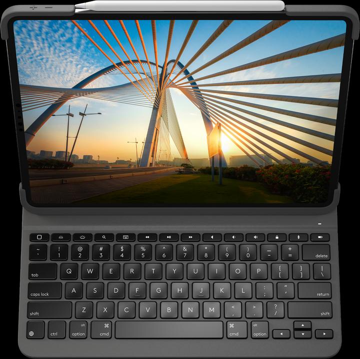 Actual product image Logitech Slim Folio Pro (CH, iPad Pro 12.9 2018 (3. Gen), iPad Pro 12.9 2020 (4. Gen))