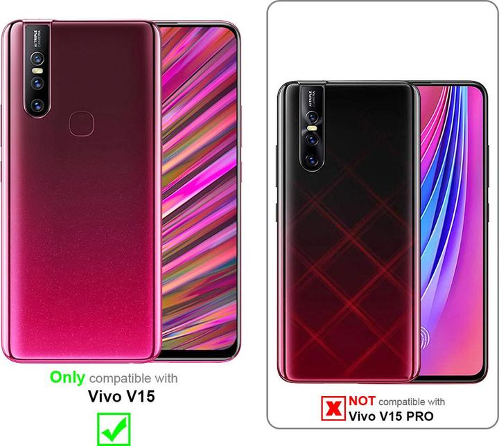 Actual product image Cadorabo Case for Vivo V15 with belt clip (Vivo V15)