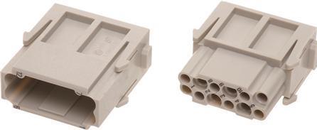Produktbild Harting HAN DD Modul 6B, 10B, 16B, 24Bfür 12 Crimphülsenmax 2,5mm2, Buchsenteil - (2 Stk.)