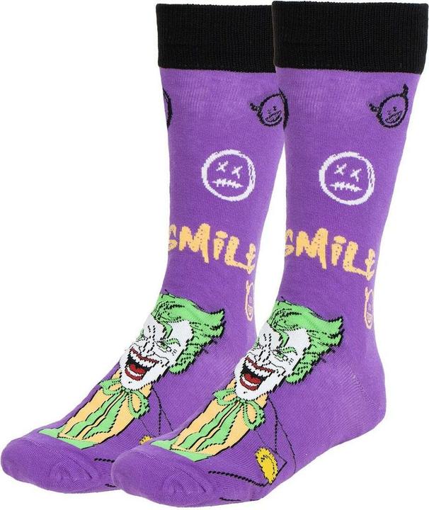 Immagine prodotto Batman CERDÁ LIFE'S LITTLE MOMENTS Confezione Calcetines 3 Piezas Joker Socks, Multicolore, 38-45 (confezione da 3, 38 - 45)