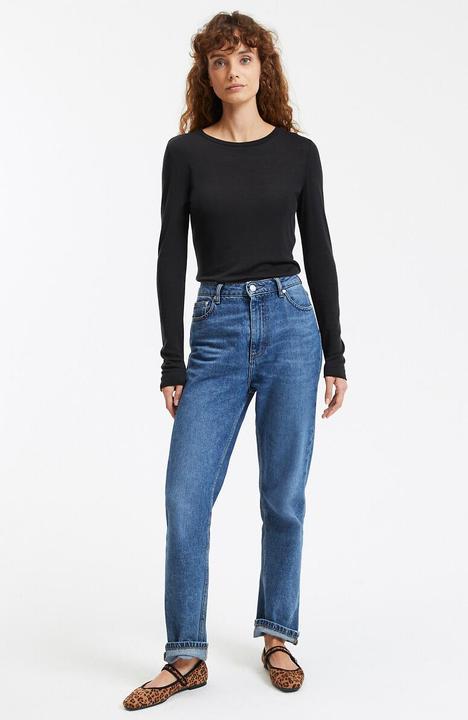 Actual product image La Redoute Collections Langarm-Shirt mit rundem Ausschnitt (L)