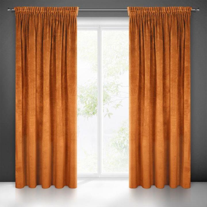 Immagine prodotto Eurofirany Tenda da notte in morbido velluto DIVA LINE RIA 140X270 cm, striscia/tunnel/ganci, 300 g (45 x 45 cm)