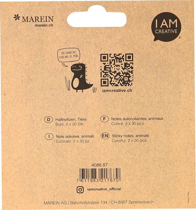 Immagine prodotto I Am Creative Note adesive (5 x 9,5 cm)