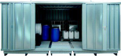 Produktbild kaiserkraft Gefahrstoff-Lagercontainer für gewässergefährdende Medien (300 l)