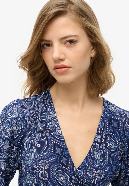 Immagine prodotto Superdry Midi-Wickelkleid mit Print (10)