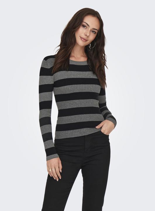 Image du produit JdY Côtelé Col rond Pull en maille (L)