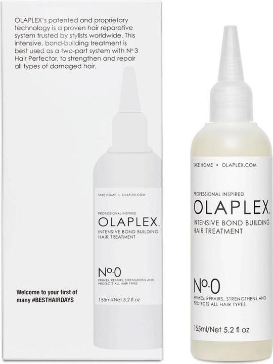Actual product image Olaplex Intensive Bond Building Hair Treatment No. 0 (155 ml)