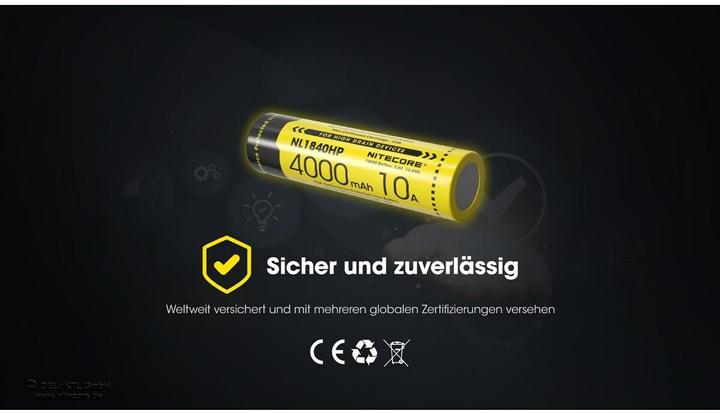 Image du produit Nitecore NL1840HP (1 pcs, 18650, 4000 mAh)