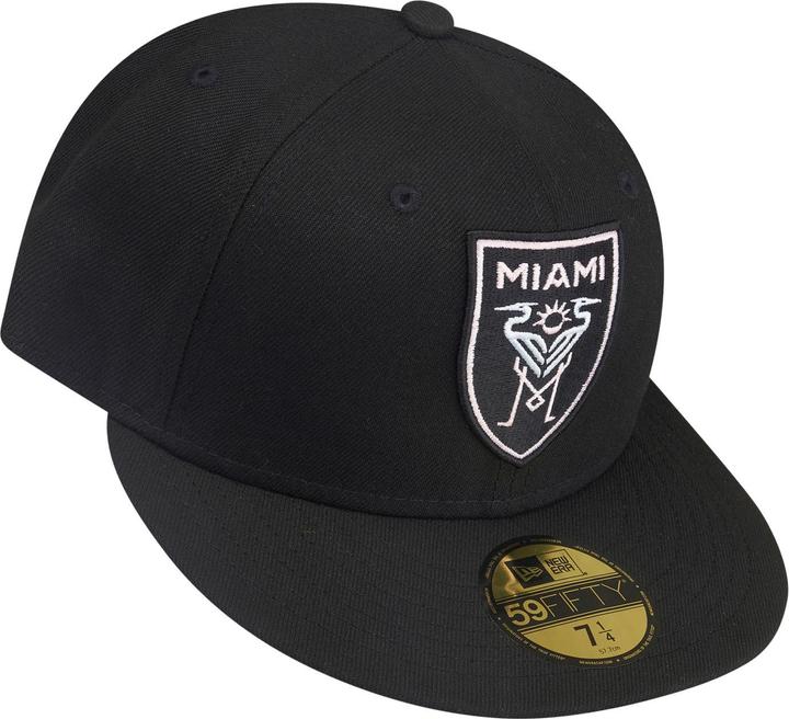 Actual product image New Era 59Fifty Fitted Cap - MLS Inter Miami noir (7 5/8)