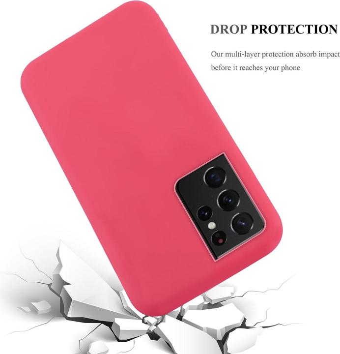Image du produit Cadorabo Couverture TPU Candy (Samsung Galaxy S21 Ultra)