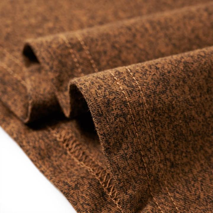 Immagine prodotto VidaXL Camicia da bambino a maniche lunghe Cognac Melange 92,Materiale: 50 (92)