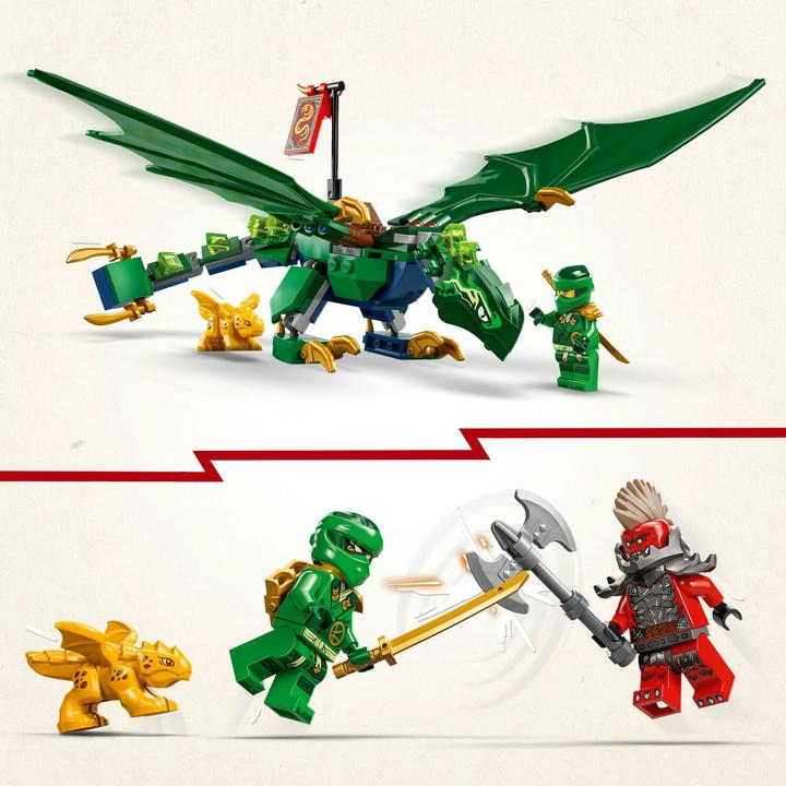 Image du produit LEGO Lloyds grüner Walddrache (71829, LEGO Ninjago)
