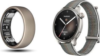 Immagine prodotto Amazfit Helio Ring Taglia 8 Sport and (8, Titanio)
